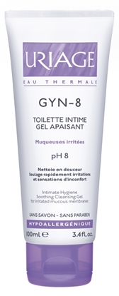 URIAGE GYN8 GEL MOUSSANT APAISANT 100ML